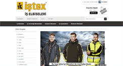 Desktop Screenshot of istex.com.tr